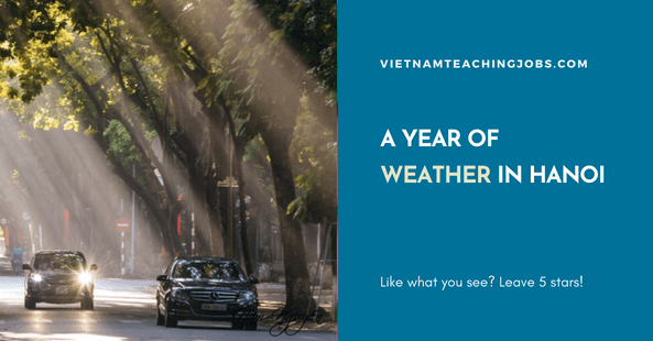 A YEAR OF WEATHER IN HANOI